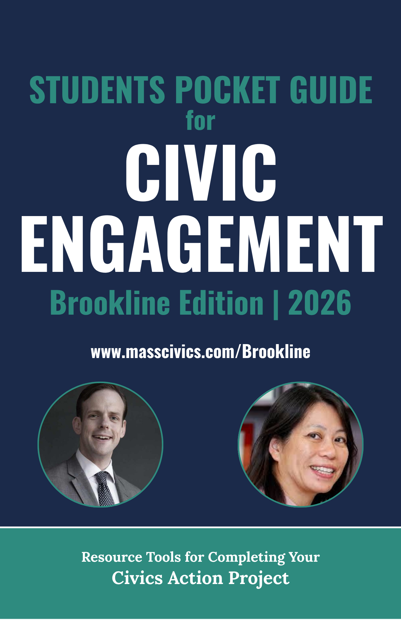 Brookline Civics Handbook cover
