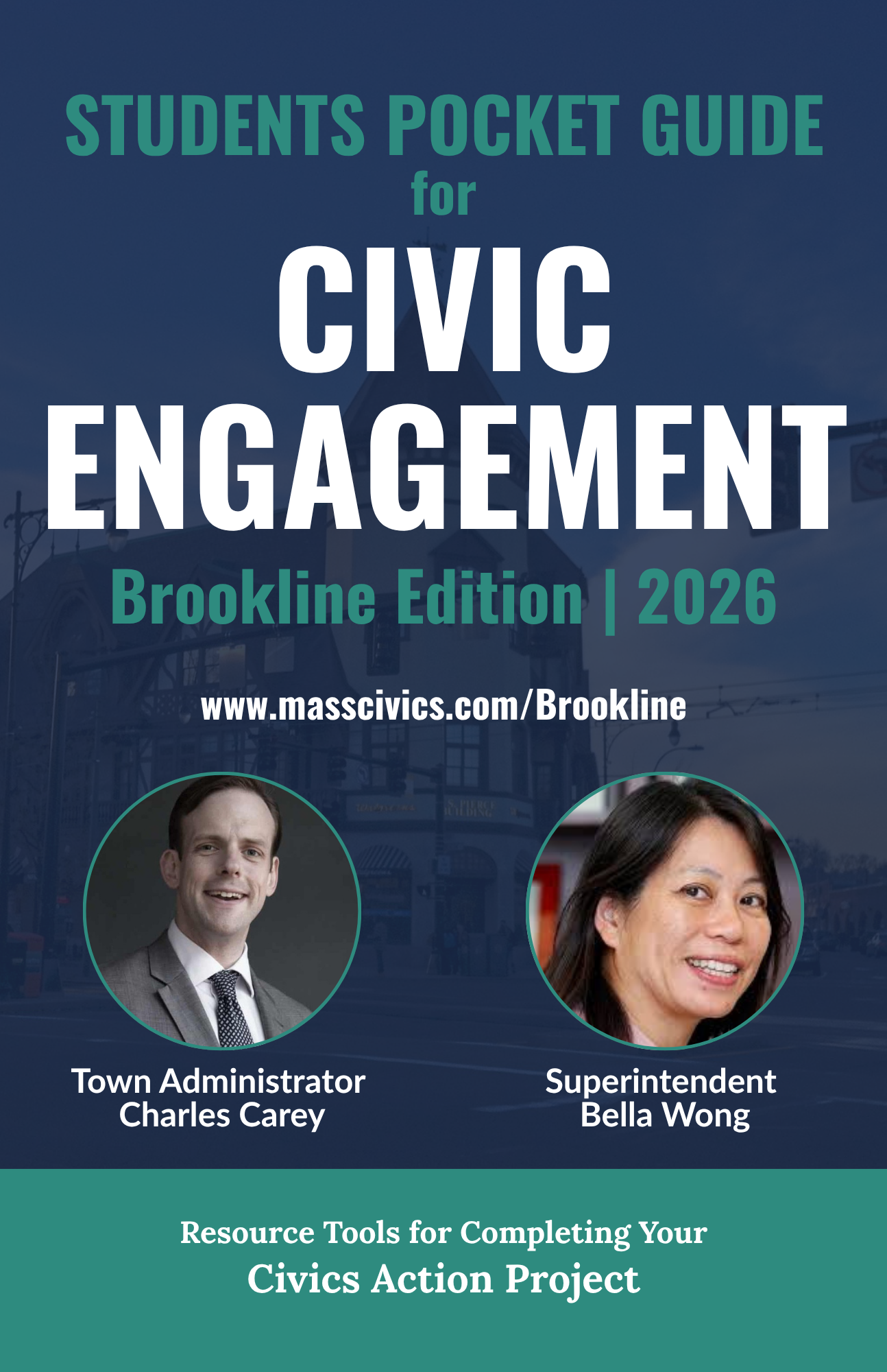 Brookline Civics Handbook cover