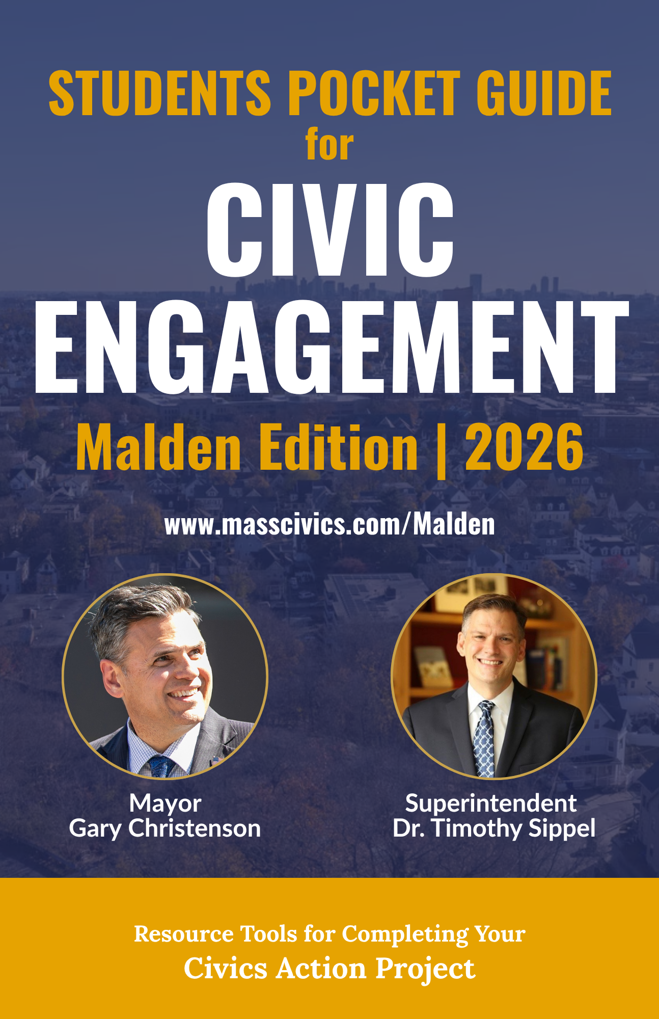 Malden Civics Handbook cover