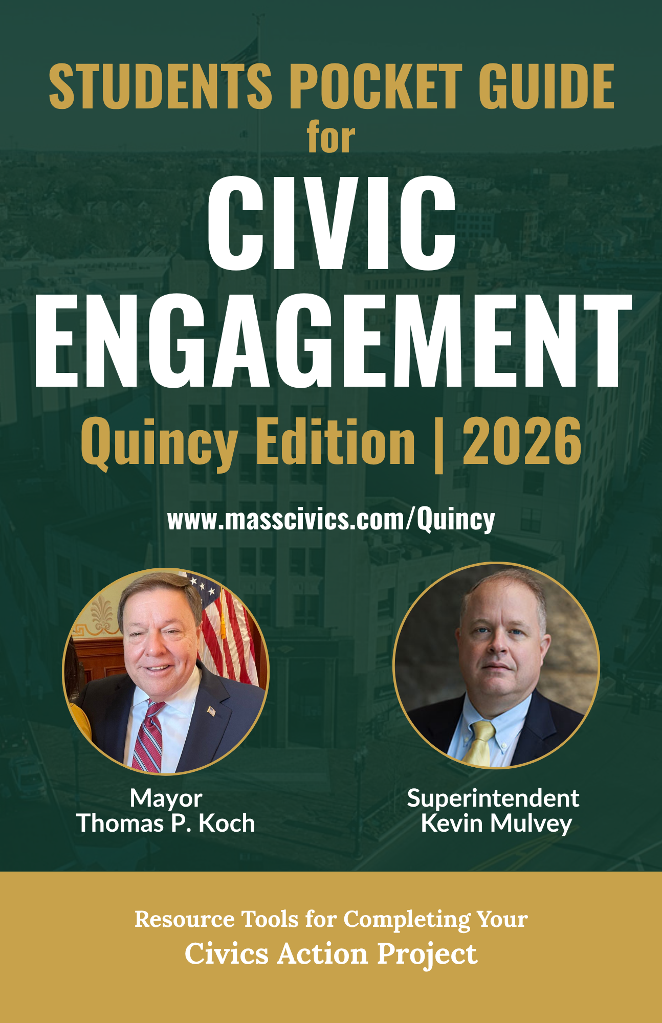 Quincy Civics Handbook cover